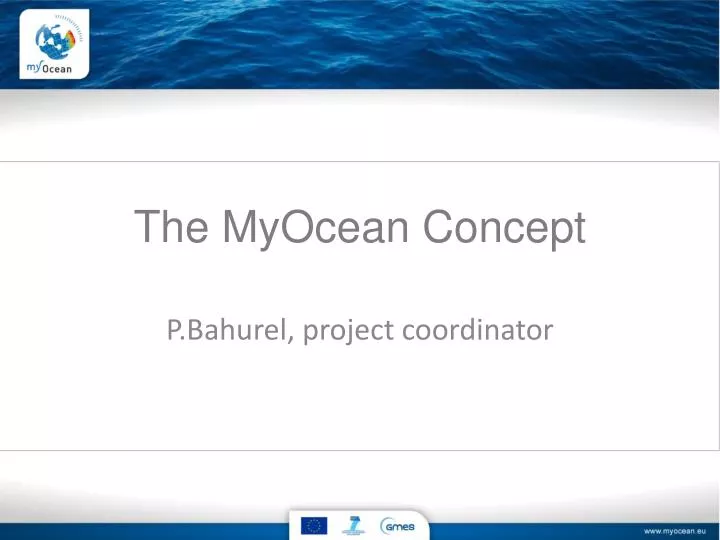 the myocean concept