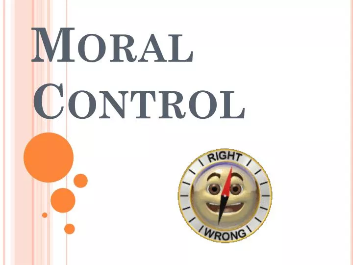 moral control