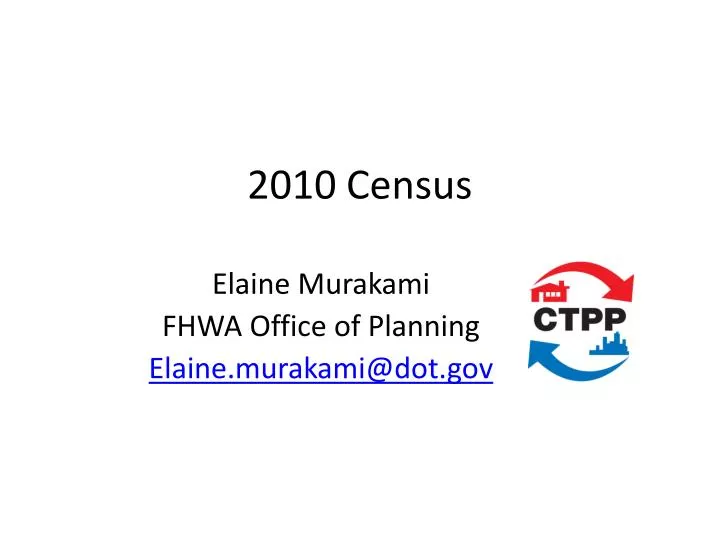 2010 census