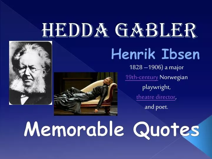 hedda gabler