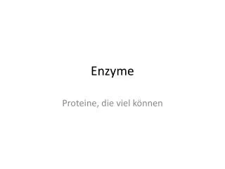 enzyme