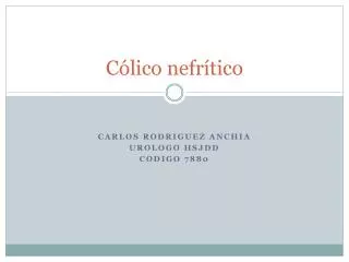 c lico nefr tico