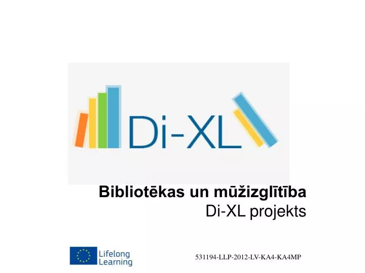 bibliot kas un m izgl t ba di xl projekts