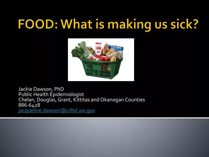 food what is making us sick