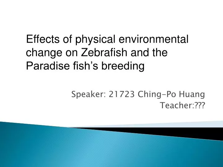 speaker 21723 ching po huang teacher