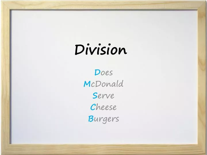 division