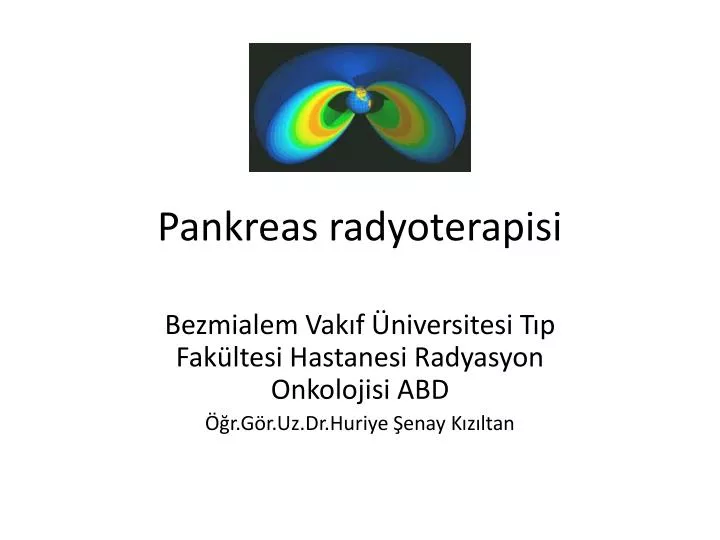 pankreas radyoterapisi