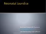 Neonatal Jaundice - slide 1