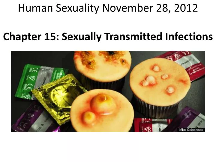 human sexuality november 28 2012 chapter 15 sexually transmitted infections