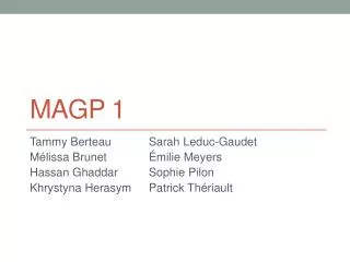 magp 1