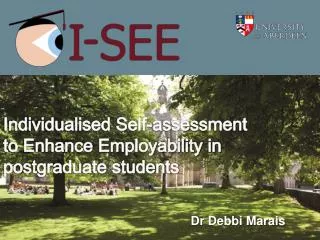 Individualised Self-assessment to Enhance Employability in postgraduate students