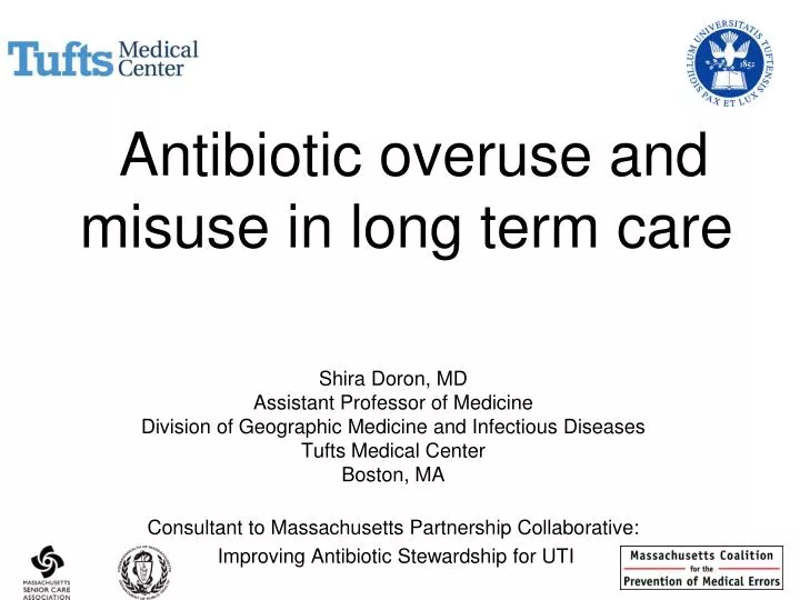 antibiotic overuse and misuse in long term care