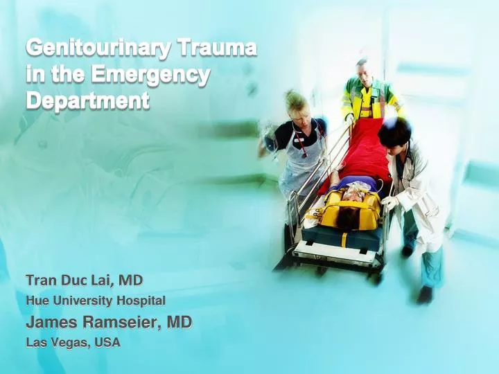 genitourinary trauma in the emergency department