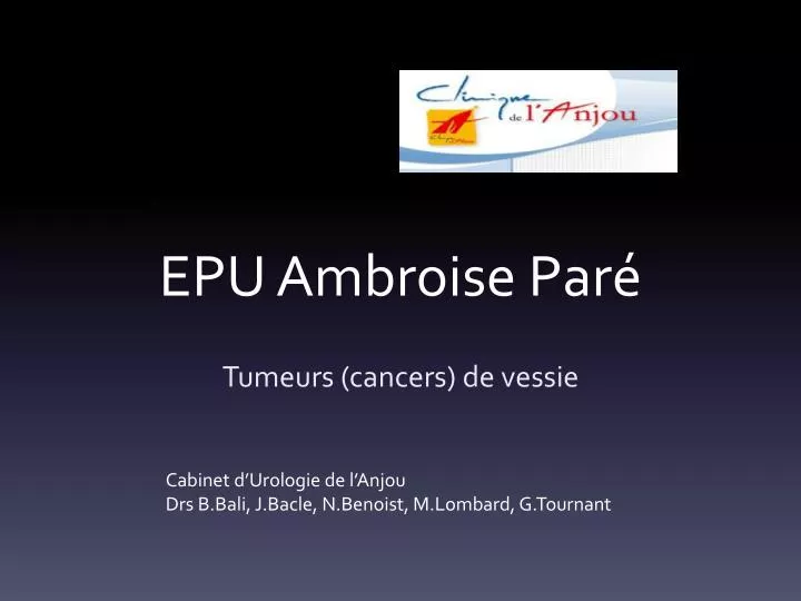 epu ambroise par