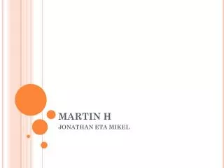 MARTIN H