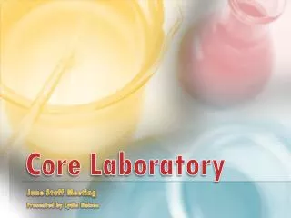 Core Laboratory