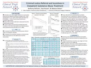 Criminal Justice Referral and Incentives in Outpatient Substance Abuse Treatment