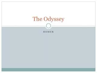 The Odyssey