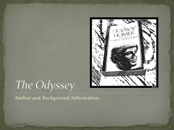 the odyssey