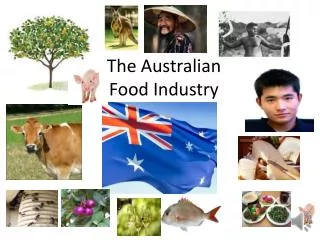 T he Australian Food I ndustry