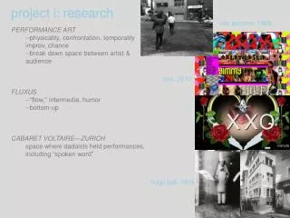 project i : research