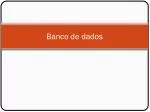 Banco de dados - slide 1