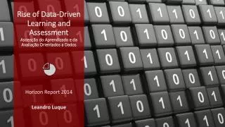 rise of data driven learning and assessment ascen o do aprendizado e da avalia o orientados a dados