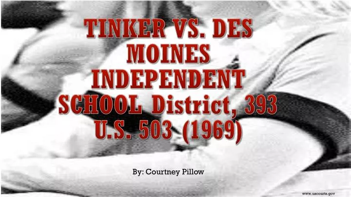 tinker vs des moines independent school district 393 u s 503 1969