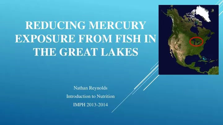 reducing mercury exposure from fish in the great lakes