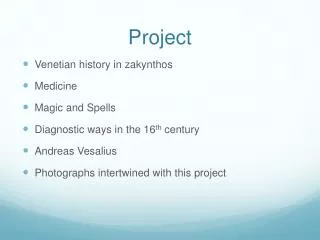 project
