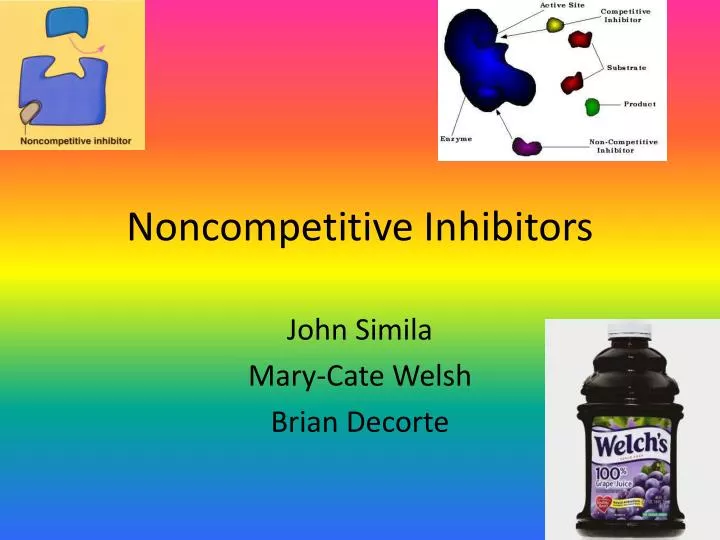 noncompetitive inhibitors