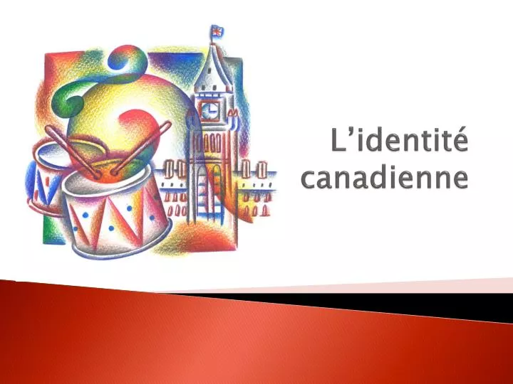 l identit canadienne