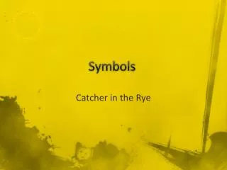 symbols