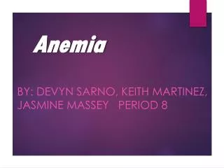 Anemia