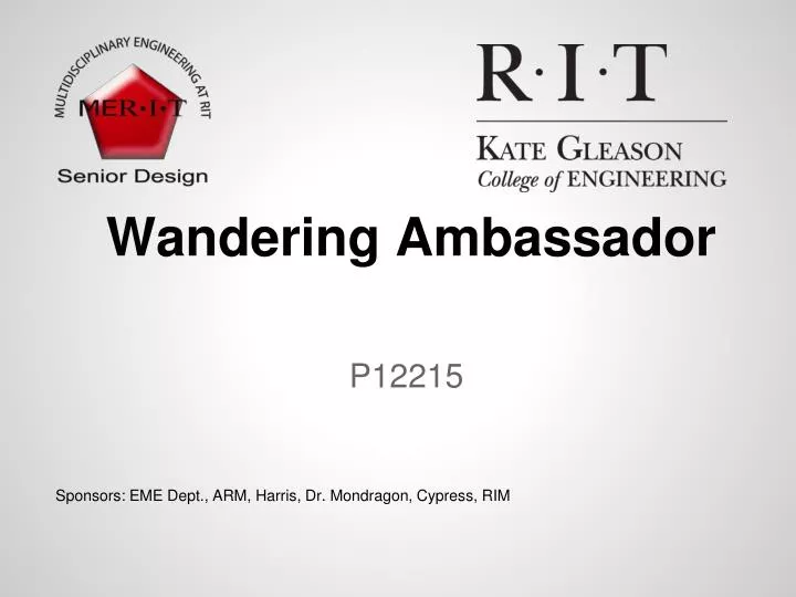 wandering ambassador