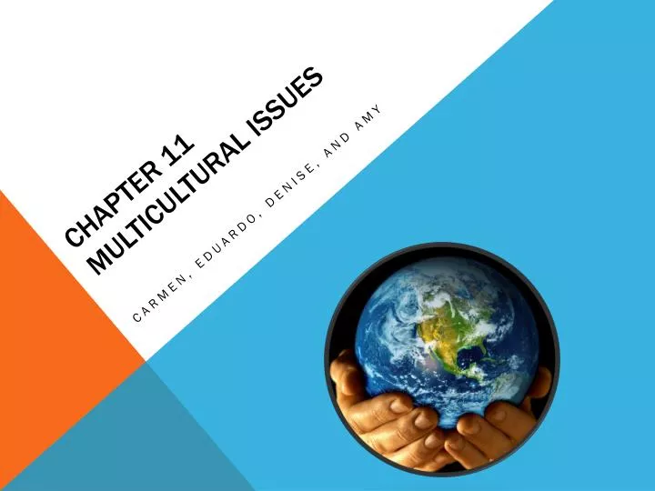 chapter 11 multicultural issues