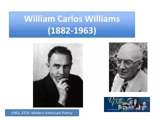 William Carlos Williams (1882-1963)