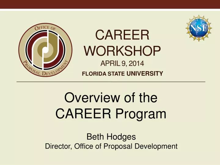 career workshop april 9 2014