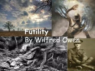 Futility By Wilfred Owen