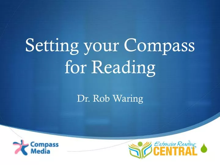 setting your compass for reading
