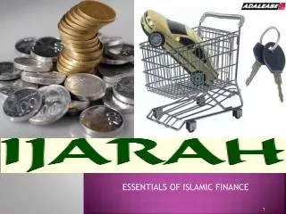 ESSENTIALS OF ISLAMIC FINANCE