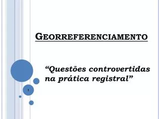georreferenciamento