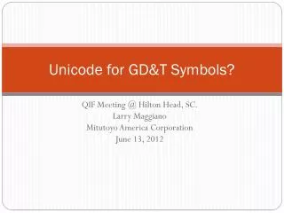 Unicode for GD&amp;T Symbols?