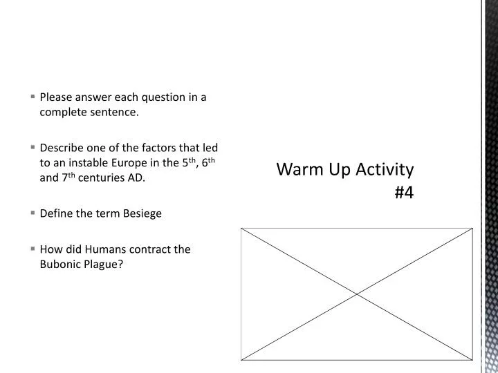warm up activity 4