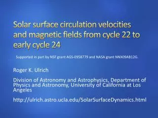 Solar surface circulation velocities and magnetic fields from cycle 22 to early cycle 24