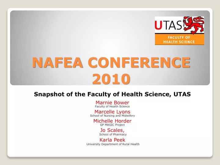nafea conference 2010