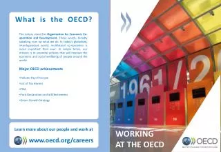 What is the OECD?
