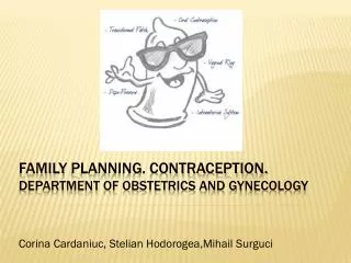 Family planning. Contraception. Department of obstetrics and gynecology