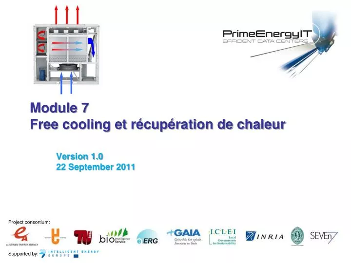 module 7 free cooling et r cup ration de chaleur