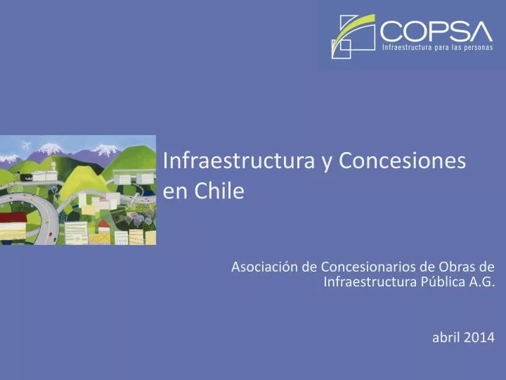 infraestructura y concesiones en chile